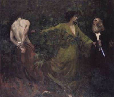 El sacrificio de Isaac de Károly Ferenczy
